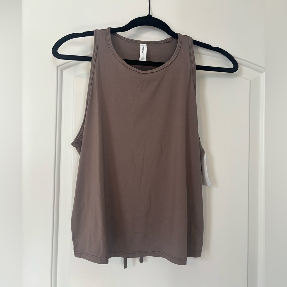 NWT SPANX Smoke Butter Keyhole Tank